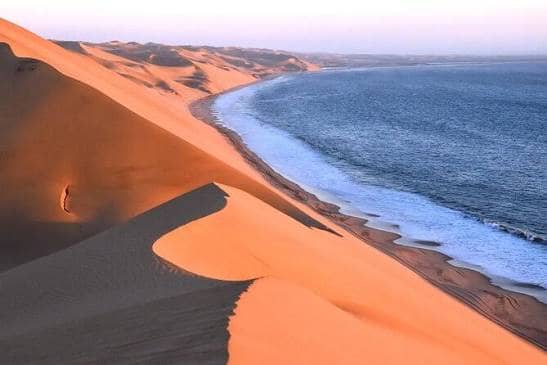 Sandwich Harbour 4x4 Excursion in Sandwich Harbour, Namib-Naukluft National Park, near Walvis Bay, Namibia