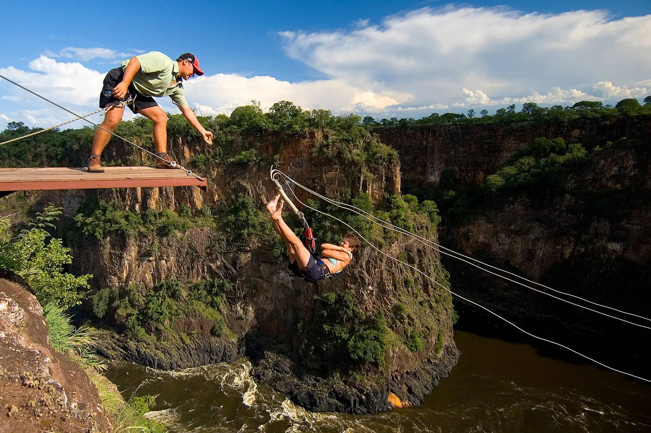 Victoria Falls Gorge Swing & Zipline in Victoria Falls, Zimbabwe