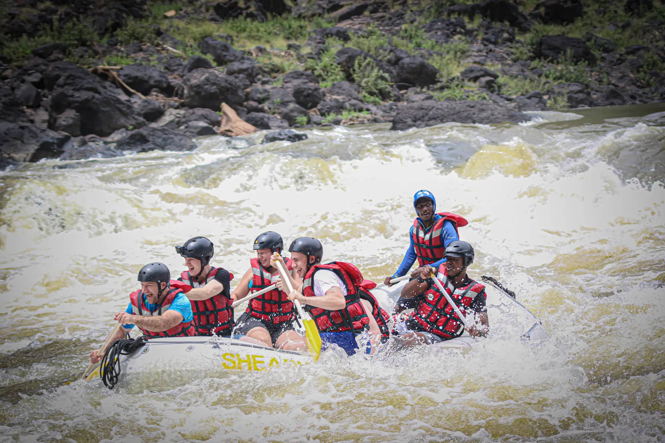 Zambezi White-Water Rafting in Zambezi River, Zimbabwe